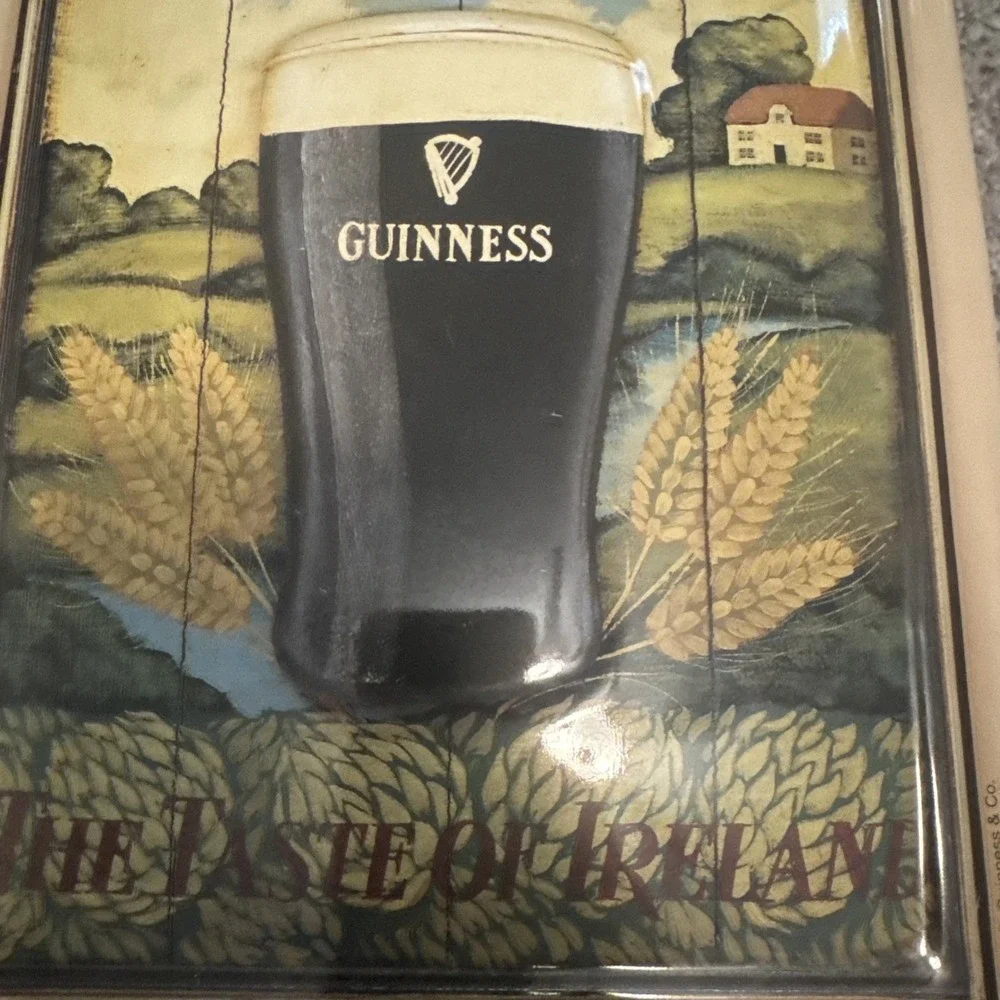12x8in Metal Sign Guinness Metal Sign Retro Wall Decor Beer Pub Tin Sign The